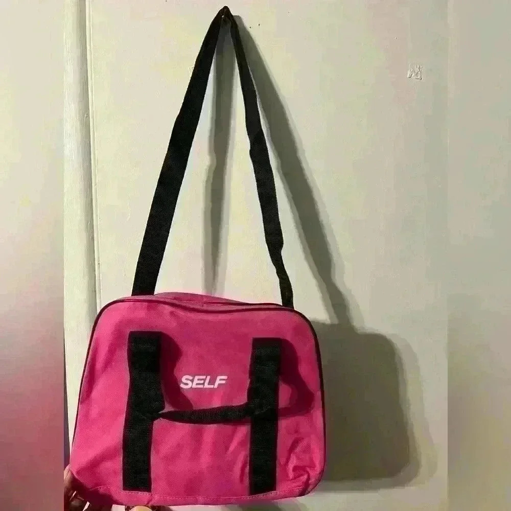 Self Pink Travel Crossbody Bag